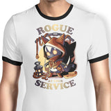 Rogue at Your Service - Ringer T-Shirt