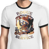 Rogue at Your Service - Ringer T-Shirt