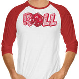 Roll - 3/4 Sleeve Raglan T-Shirt
