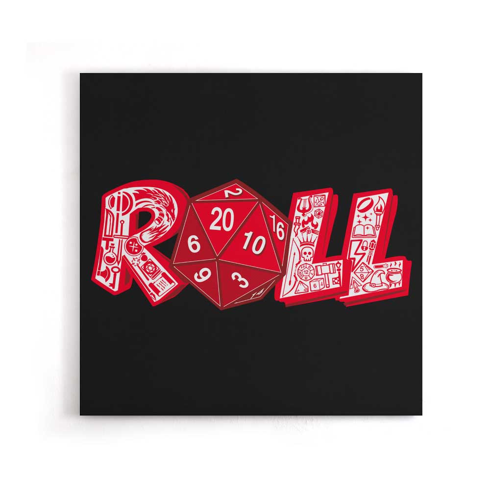 Roll - Canvas Print