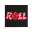 Roll - Canvas Print