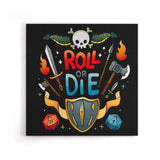 Roll or Die - Canvas Print