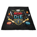 Roll or Die - Fleece Blanket