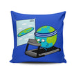 Round Earth - Throw Pillow