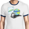 Round Earth - Ringer T-Shirt