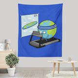 Round Earth - Wall Tapestry