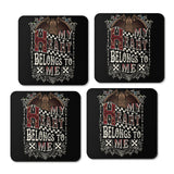 Roxa's Heart - Coasters