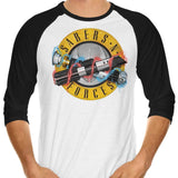 Sabers N' Forces - 3/4 Sleeve Raglan T-Shirt