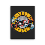 Sabers N' Forces - Canvas Print