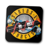 Sabers N' Forces - Coasters