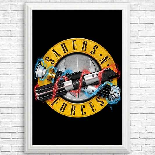 Sabers N' Forces - Posters & Prints
