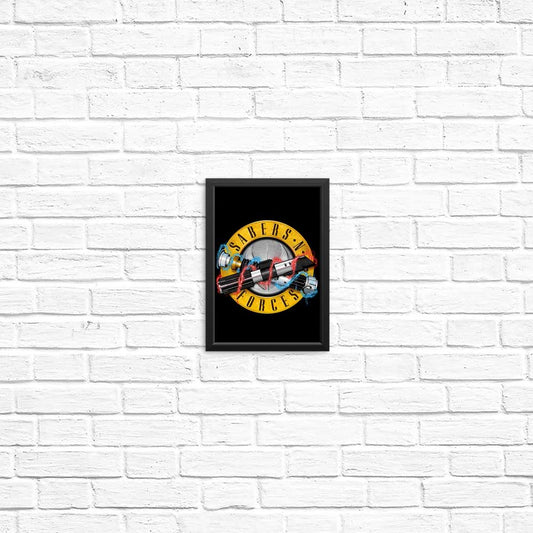 Sabers N' Forces - Posters & Prints