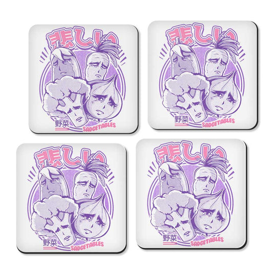 Sadgetables - Coasters