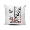 Sailing with the Wind - Throw Pillow