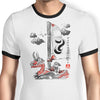 Sailing with the Wind - Ringer T-Shirt