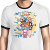 Sailor Mushroom - Ringer T-Shirt