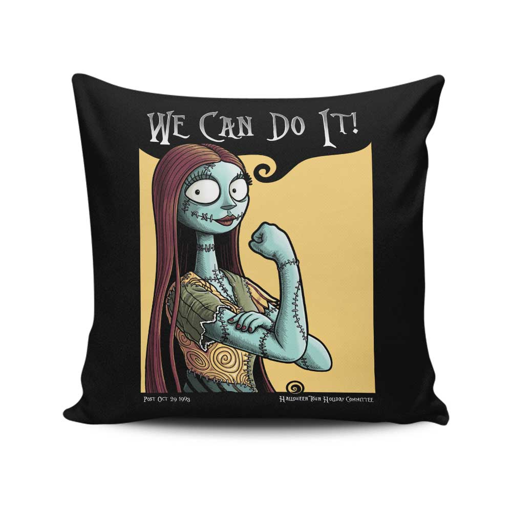 Sally Can Do It - Throw Pillow