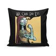 Sally Can Do It - Throw Pillow