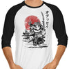 Samurai Odyssey - 3/4 Sleeve Raglan T-Shirt