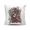 Samurai Predator - Throw Pillow