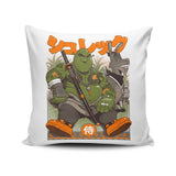 Samurai Shurekku - Throw Pillow