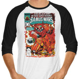Samus Wars - 3/4 Sleeve Raglan T-Shirt