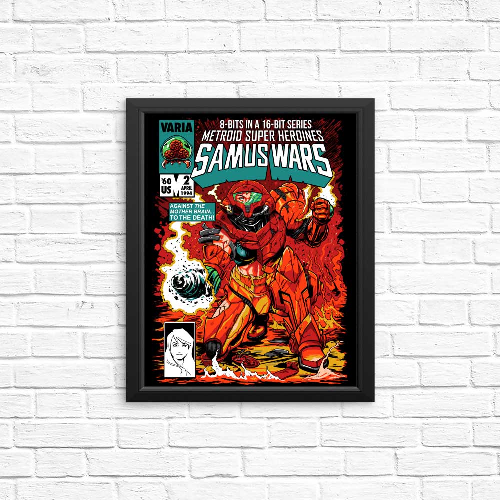 Samus Wars - Posters & Prints