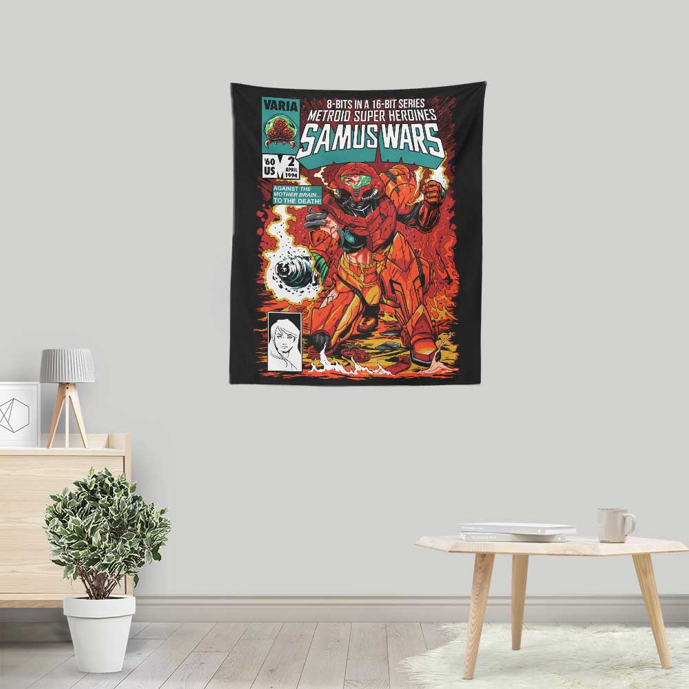 Samus Wars - Wall Tapestry
