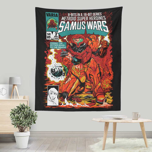 Samus Wars - Wall Tapestry