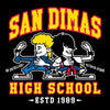 San Dimas High School - Throw Pillow