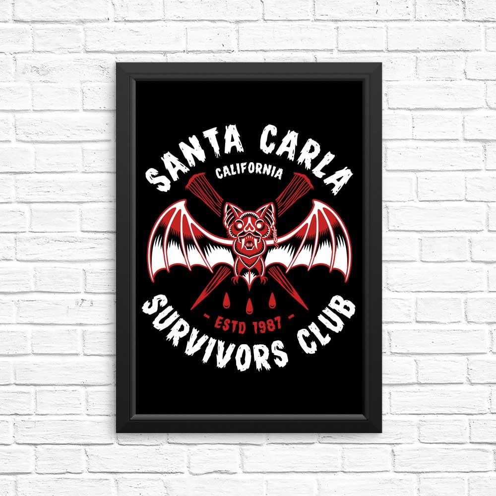 Santa Carla Survivors - Posters & Prints