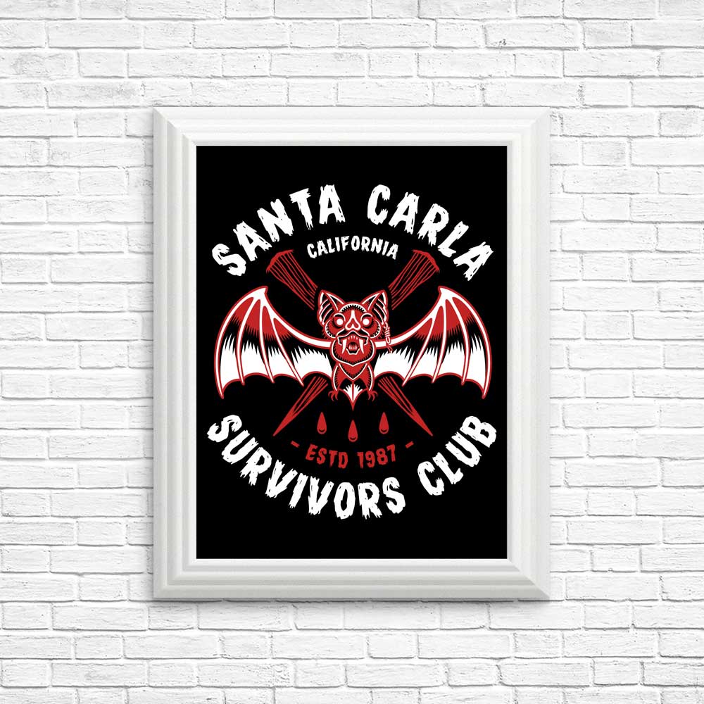 Santa Carla Survivors - Posters & Prints