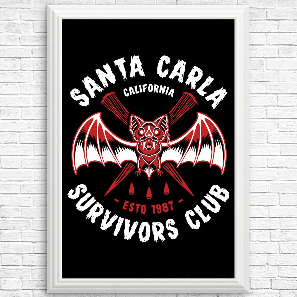 Santa Carla Survivors - Posters & Prints