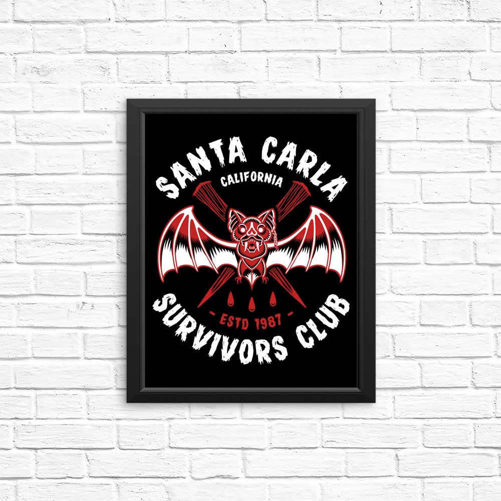 Santa Carla Survivors - Posters & Prints