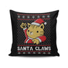 Santa Claws - Throw Pillow