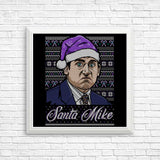 Santa Mike - Posters & Prints