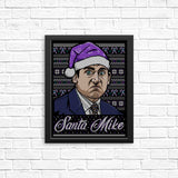 Santa Mike - Posters & Prints