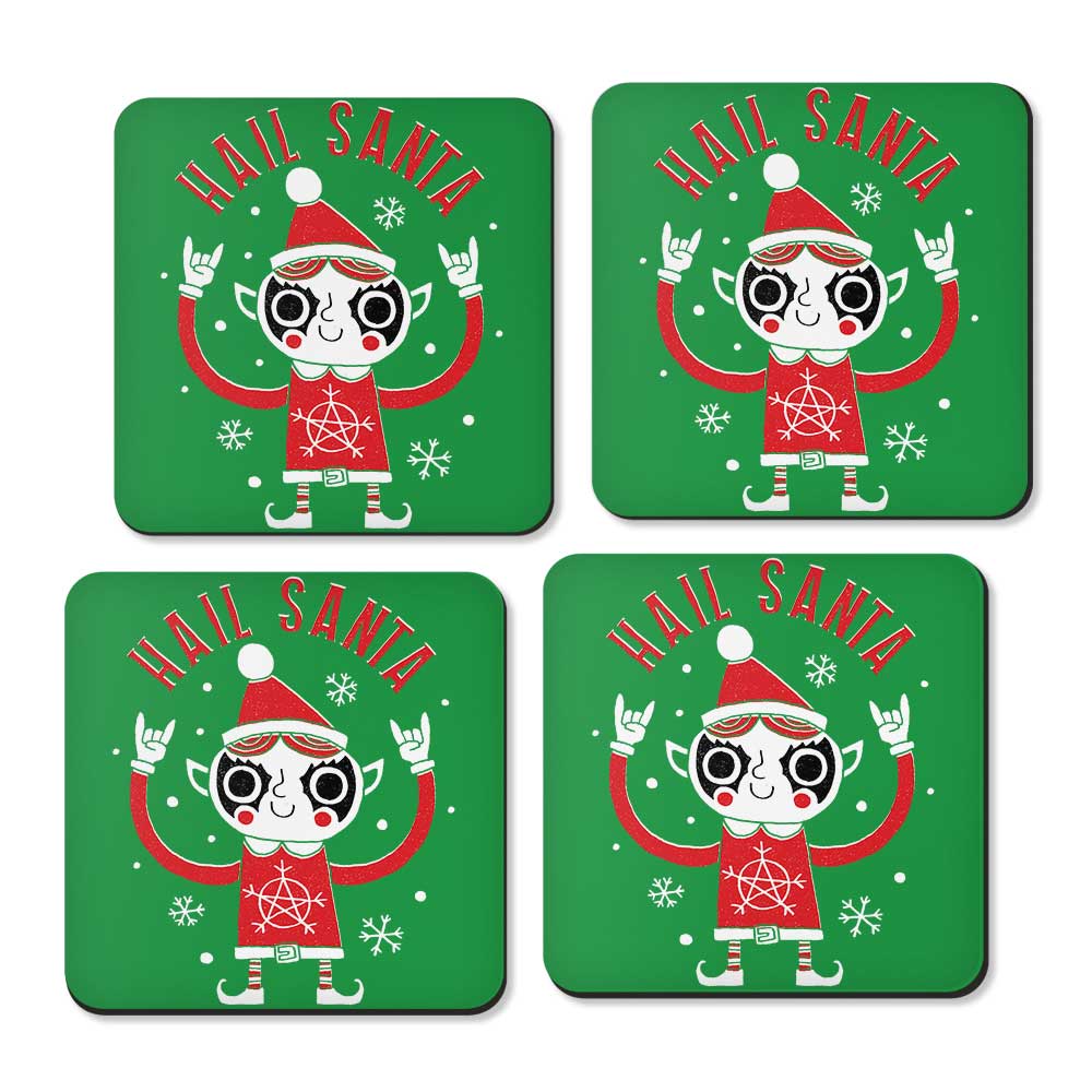 Santa Worship - Coasters