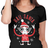 Santa Worship - Women's V-Neck