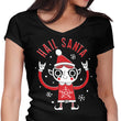 Santa Worship - Women's V-Neck