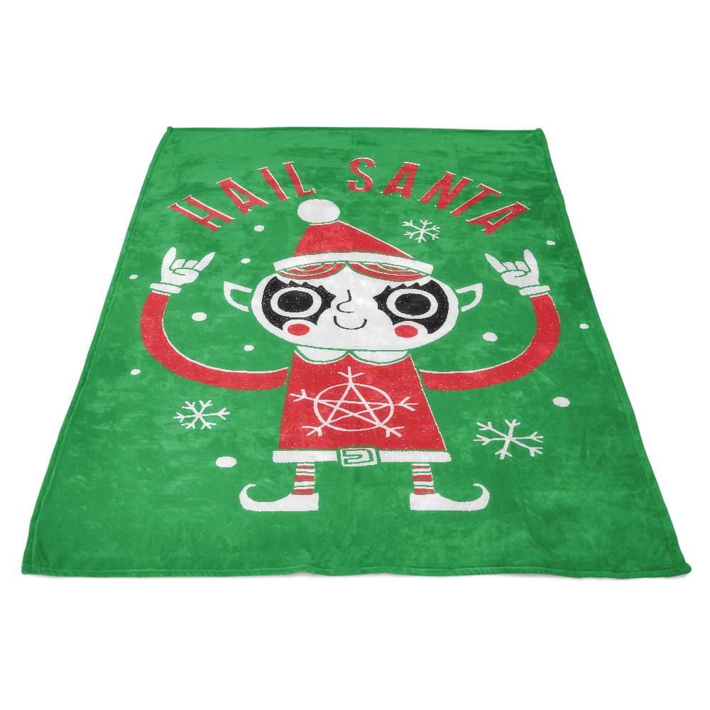 Santa Worship - Fleece Blanket