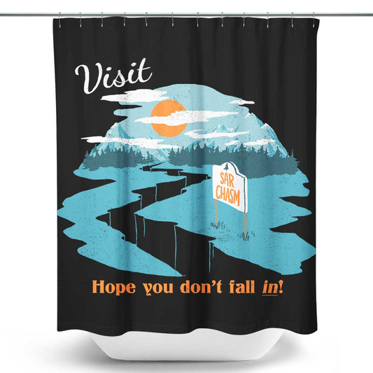 SarChasm - Shower Curtain