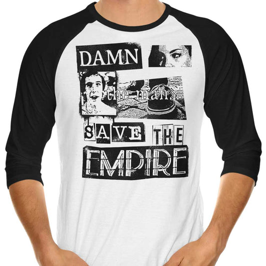Save the Empire - 3/4 Sleeve Raglan T-Shirt