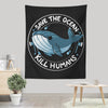 Save the Ocean - Wall Tapestry