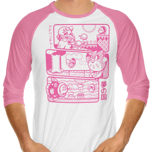 Saving Dreamland - 3/4 Sleeve Raglan T-Shirt