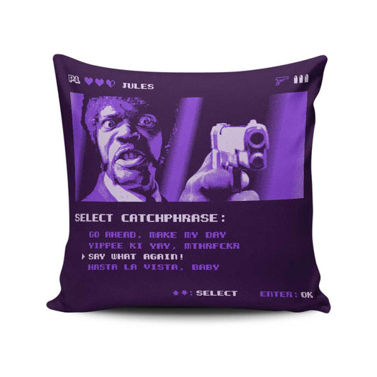 Say What Again - Throw Pillow