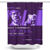 Say What Again - Shower Curtain