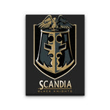Scandia Black Knights - Canvas Print