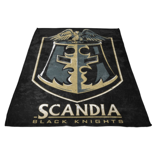 Scandia Black Knights - Fleece Blanket