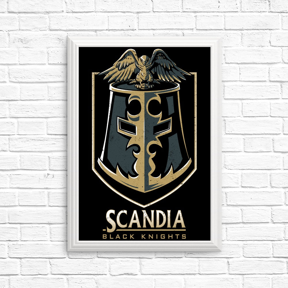 Scandia Black Knights - Posters & Prints